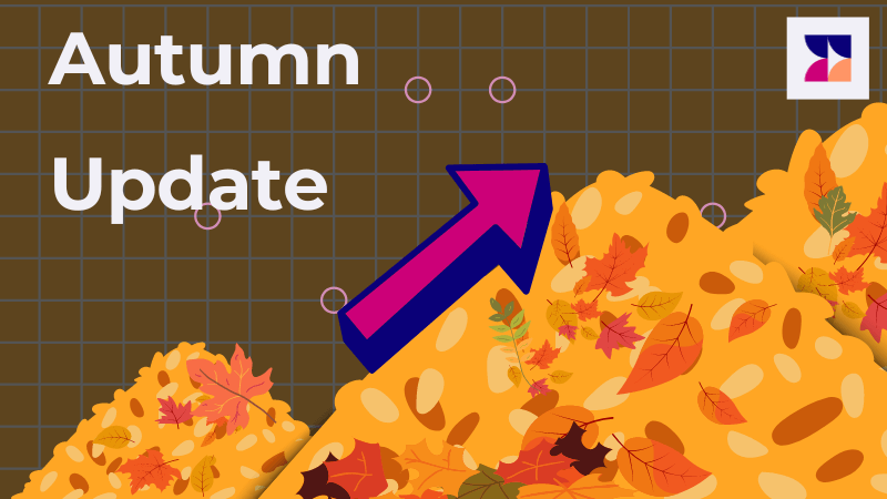 In the Northern Hemisphere, autumn is coming to an end. It is the perfect time to look back and summarize recent product changes and updates.